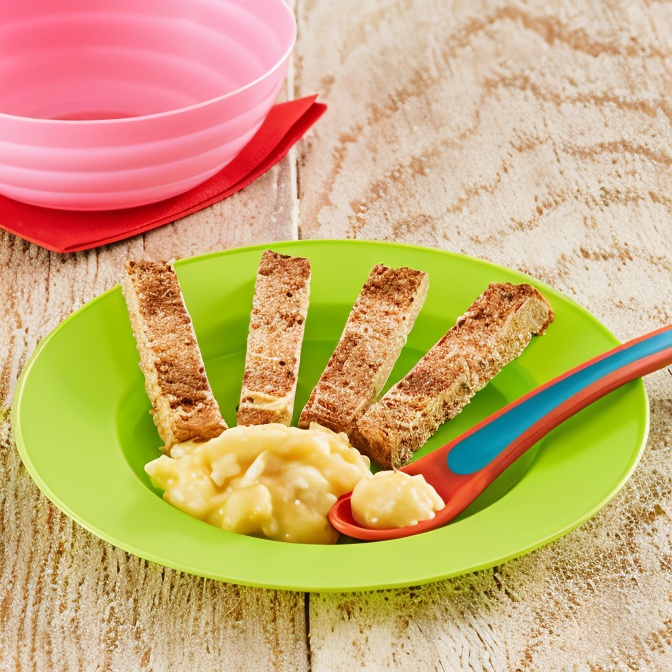 Deditos de pan tostado con canela - Imagen 1